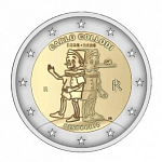 Монета 2 евро 2026 года Италия, Пиноккио - 200 лет со дня рождения Карло Коллоди
