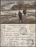 Почтовая карточка  Владимирский В деревне  (3289)