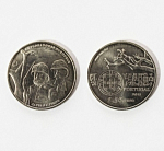 Монета 2,5 евро 2011 г. Португалия.  Капеллу и Ивекс