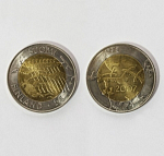 Монета 5 евро 2007г Финляндия, 90 лет независимости Финляндии