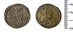 Монета  Елизаветы 2 копейки 1761 года (49)