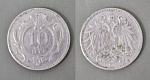 Монета 10 геллеров 1895 года Австрия (187)