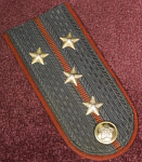Погон серый 4 звездочки