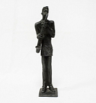 Статуэтка Саксофонист, шпиатр, Армения, высота 23,5 см, 1989 г