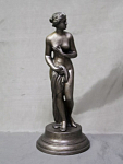 Статуэтка Купальщица, Касли, 1982 год, чугун,  высота 26,5  см (19)