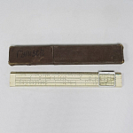 Логарифмическая линейка, в футляре, Ленинград, 1956 г,