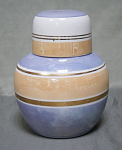 Чайница, фарфор, Дулево, 1987 год, высота 12 см  (65)