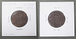 Монета 1 эре 1724 года  Швеция  (А 59)