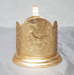 Подстаканник Куница, алюминий, клеймо ИПЗ  (8)