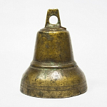 Колокольчик, бронза, высота 6,5 см, диаметр 5,5 см, Ш13
