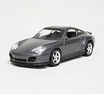Игрушка модель Машина Porsche серый,  размер 10х3  см