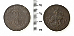 Монета  Екатерины II 2 копейки, 1766 г. сп м 