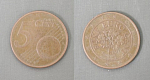 Монета 5 евроцентов 2007 года Австрия (86)