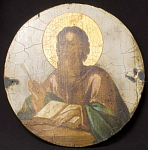 Икона с изображением Евангелиста, 21 см.