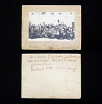 Фотография Делегаты I Всероссийской конференции беспартийной молодежи 1921 г,  13,5х18 см (Д16)
