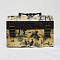 Шкатулка Птицы, дерево, бумага, металл, размер 9,8х16х10,7 см