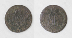 Монета  Екатерины II  Полушка  Сибирская монета 1770 г   (47)
