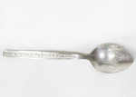 Ложка столовая, мельхиор, Знак качества, длина 19,3 см (24)