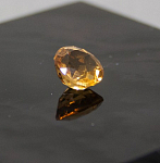 Цитрин оранжевый, диаметр 9 мм  2,75 ct (3)