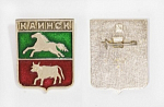 Значок Каинск герб (187)