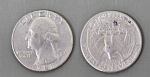 Монета 25 центов 1981 г США (7)