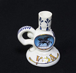 Подсвечник Уфа, керамика, высота: 6.7 cм, сувенир из Уфы (29)