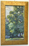 Картина.Богданов "Бытие", картон, масло, размер 40х23,5 см