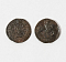 Монета  Екатерины II  Полушка 1785 г КМ (28)