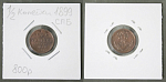 Монета Николая II   1/2 копейки 1899 г. СПБ (Б22)