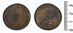 Монета  Елизаветы 2 копейки, 1757 