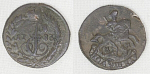 Монета  Екатерины II  Полушка 1783 г КМ (27)