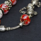 Браслет PANDORA, с шармами, оригинал, серебро, 925 проба, вес 41 гр,  б/у