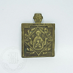 Икона "Неопалимая купина", 7 х 5,3 см.