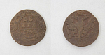 Монета Елизаветы  Денга 1748 года   (50)