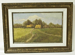 Н.Х. "Деревенька". Холст, масло. (22 х 35,5)