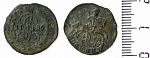 Монета Екатерины II  Полушка , 1786 г. ЕМ (42)