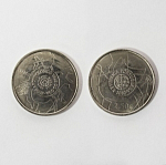 Монета 2,5 евро 2010 г. Португалия.  Археологический парк долины Коа