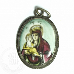 Медальон "Богородица", 3 х 2,1 см.