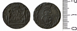 Монета Екатерины II  Деньга Сибирь  , 1771 г. 