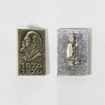 Значок Ленин 1870-1970  6/24