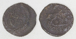 Монета  Екатерины II  Полушка 1771 г ЕМ (22)