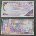 Бона 1000 шиллинг 1996 г Сомали 525918  (АВ 2/22)