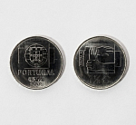 Монета 1,5 евро 2008 г. Португалия.  Против безразличия