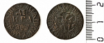 Монета  Петра I Деньга 1706 г   (Н)