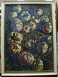 Картина  Тыквы, 2015 г, ДВП, масло, 57х76,5 см