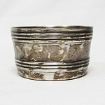 Икорница, мельхиор, Кольчугино,  размер 5,5х9 см (1)
