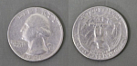Монета 25 центов 1966 г США (3)