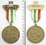 Медаль немецко-американской дружбы по жел.дороге между Гелдельберге и Мангейме