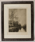 Фотогравюра  "Конец осени" (Fin d'automne), Фредерик Якоб дю Шатель, 1890-е гг.Размер: 47 х 35 см
