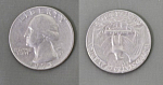 Монета 25 центов 1973 г США (4)